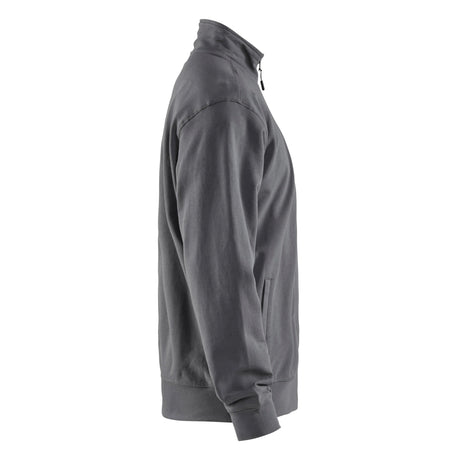 Blaklader Sweatshirt with Full Zip 3371 #colour_dark-grey