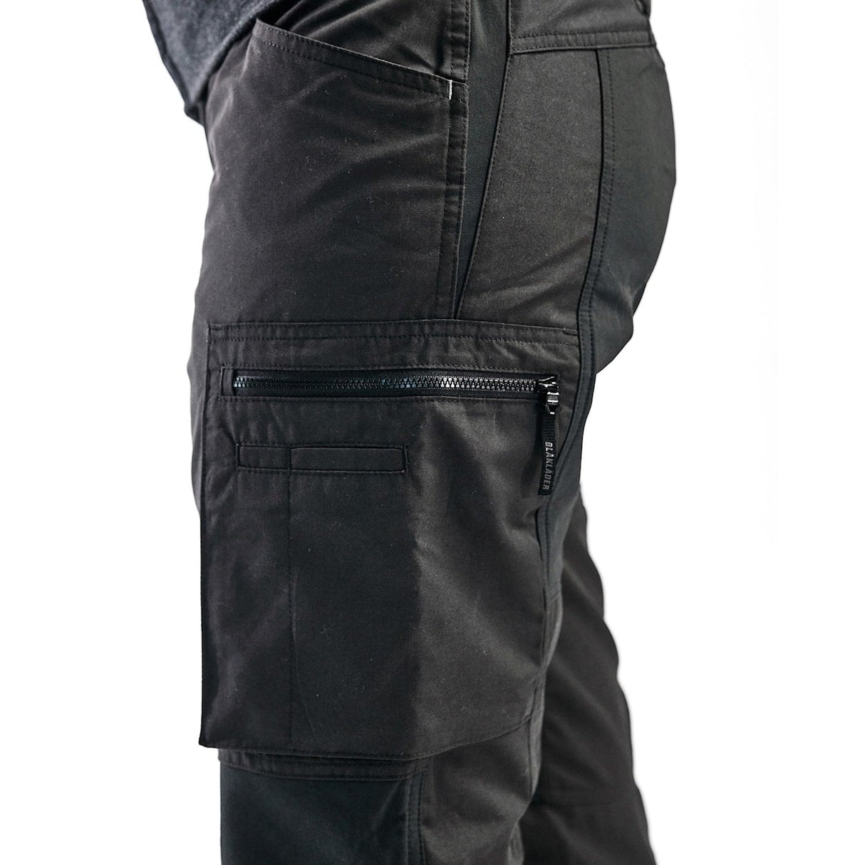 Blaklader Women's Service Trousers Stretch 71591845 #colour_black
