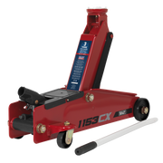Sealey Trolley Jack 3 Tonne Long Reach Heavy-Duty