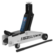 Sealey Long Reach High Lift SUV Trolley Jack 3 Tonne