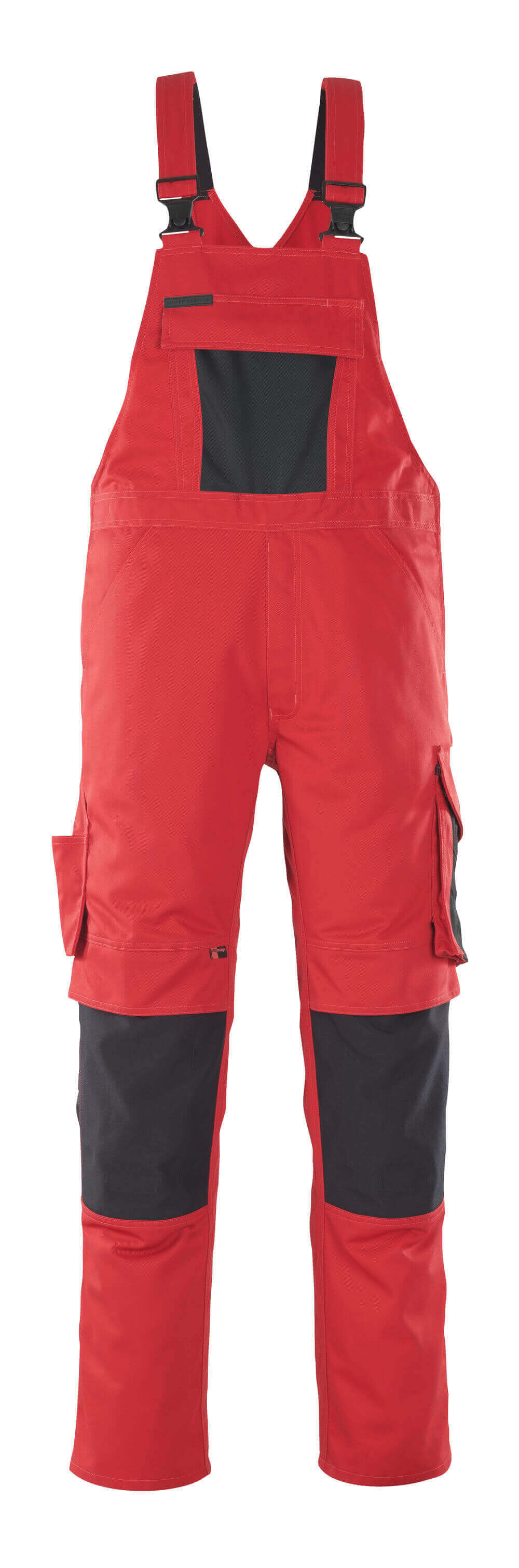 Mascot Unique Leipzig Bib & Brace - Red/Black
