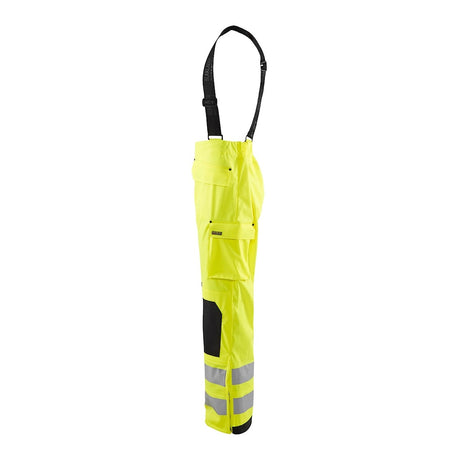 Blaklader Rain Trousers Hi-Vis Level 3 1306 #colour_hi-vis-yellow
