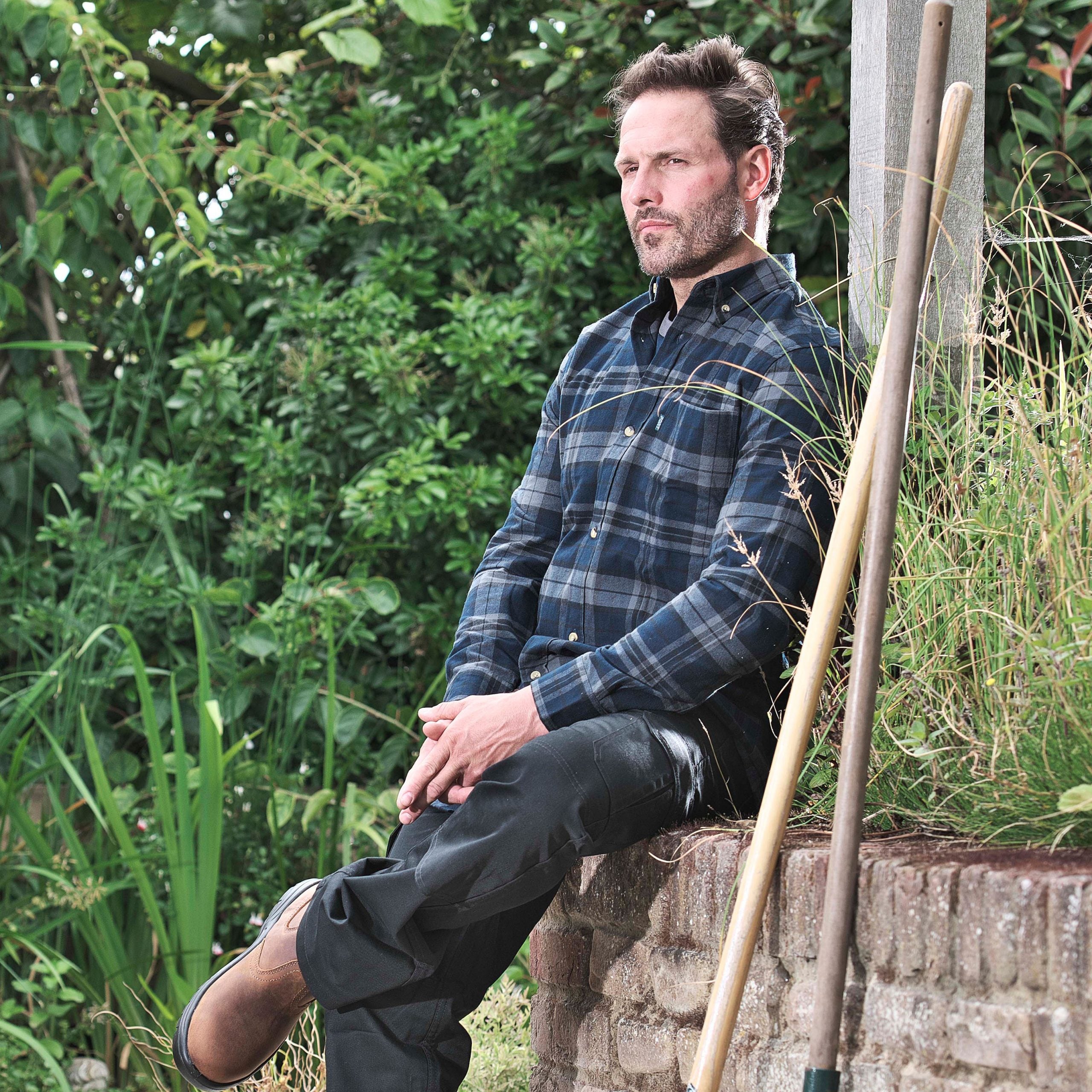 Fort Workwear Hyde Shirt #colour_navy-blue