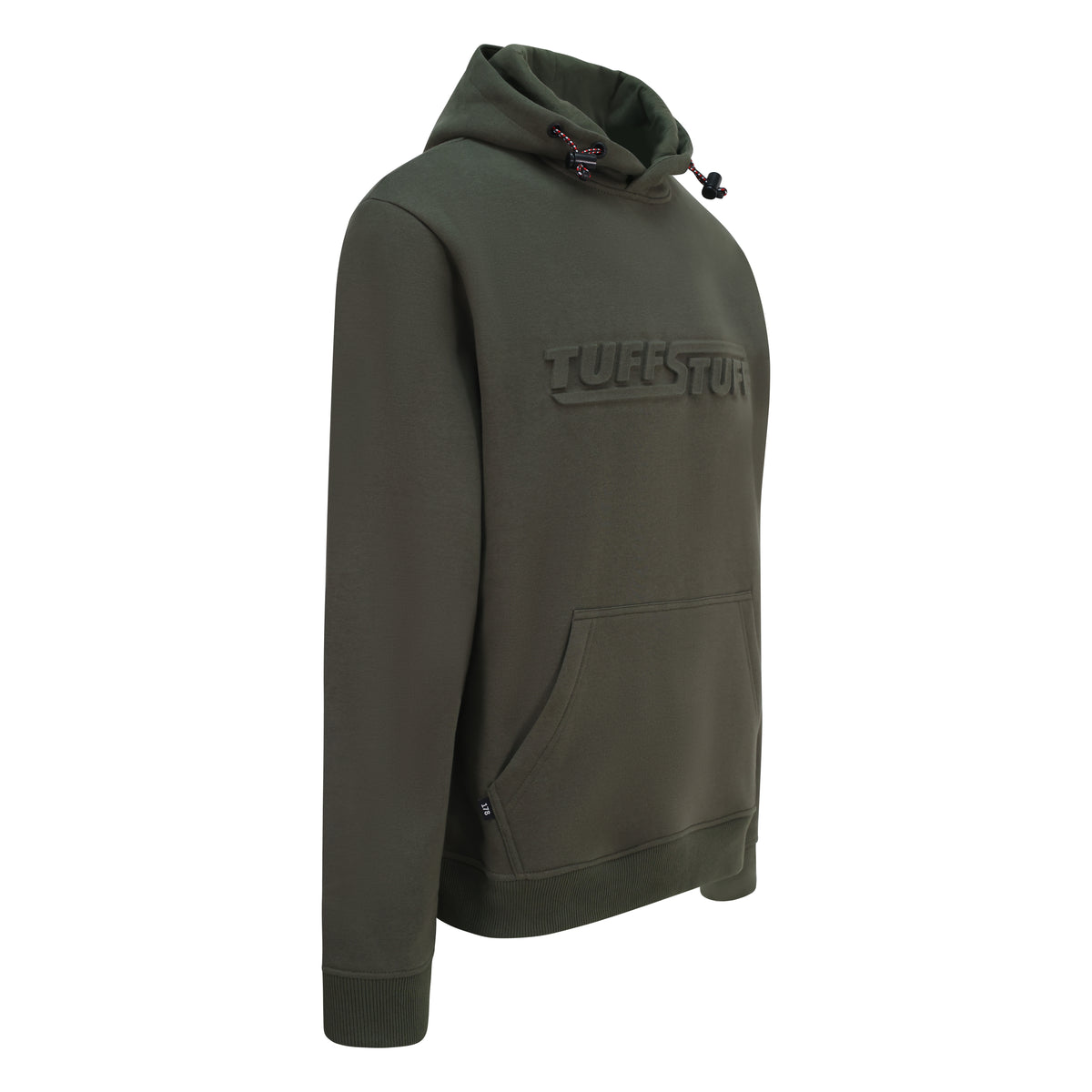 TuffStuff Embossed Hoodie - Heavyweight Polar Fleece Lined Work Hoodie with 3D Logo