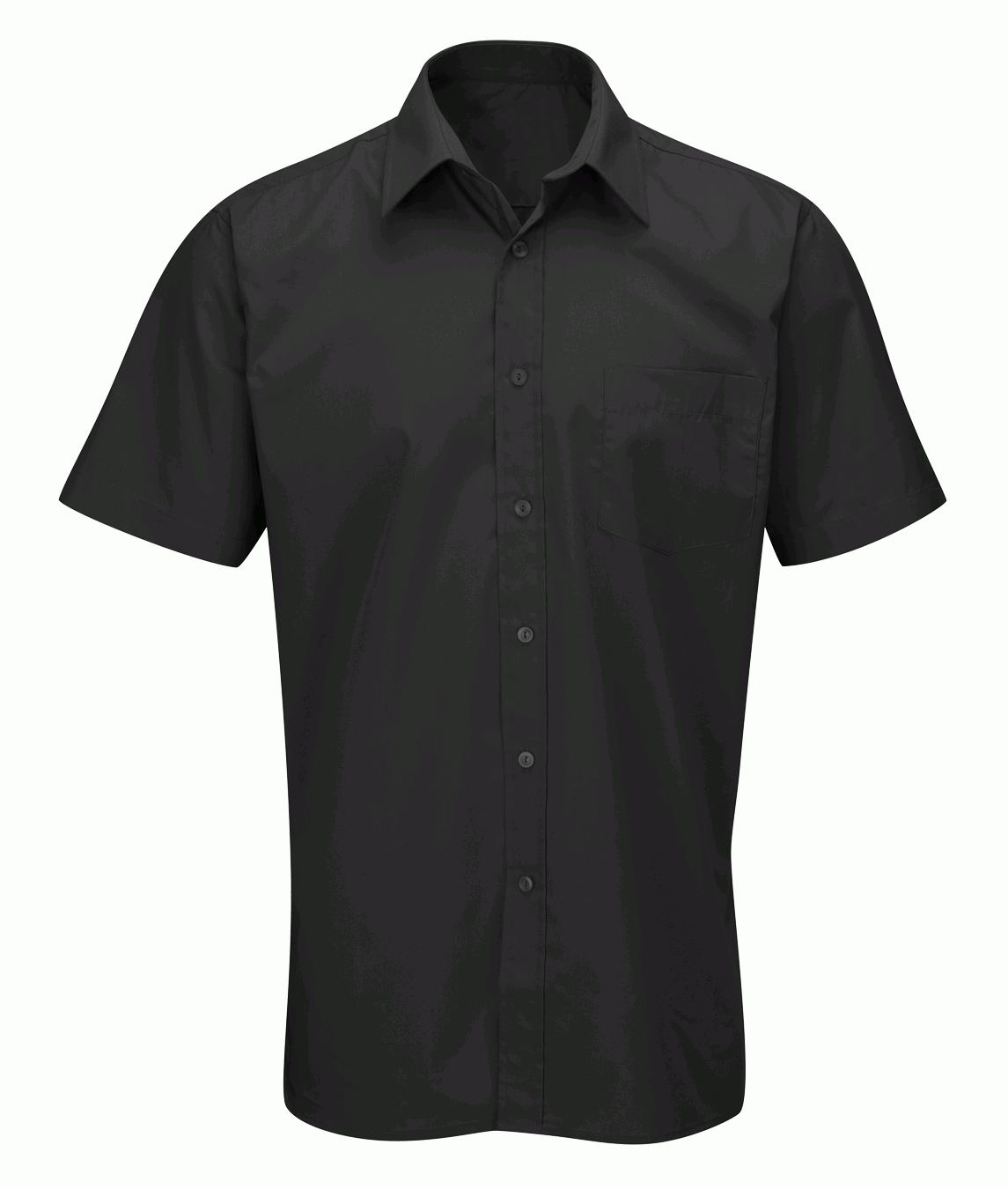 Orbit International Men'S Deluxe: Short Sleeve Shirt - Black
