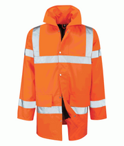 Orbit International Tristan: Orange 3/4 Lenght Jacket