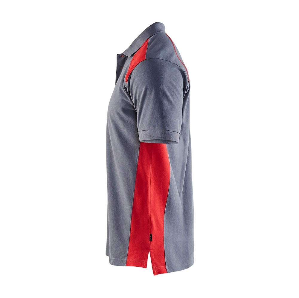 Blaklader Polo Shirt 3324 #colour_grey-red