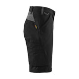 Blaklader Service Shorts 4-Way Stretch Women 7123 #colour_black-dark-grey