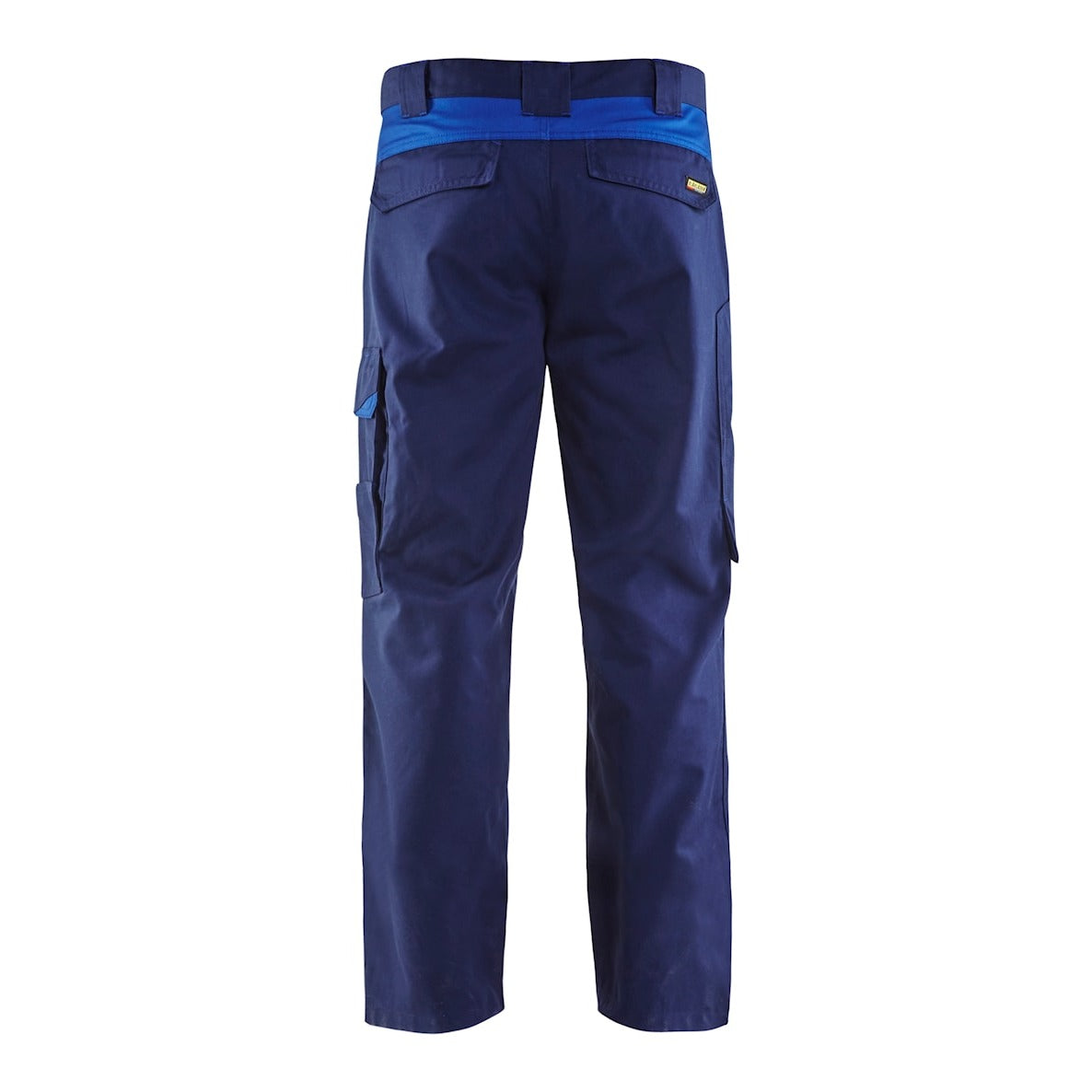 Blaklader Industry Trousers Stretch 1444 - Navy blue/Cornflower blue #colour_navy-blue-cornflower-blue