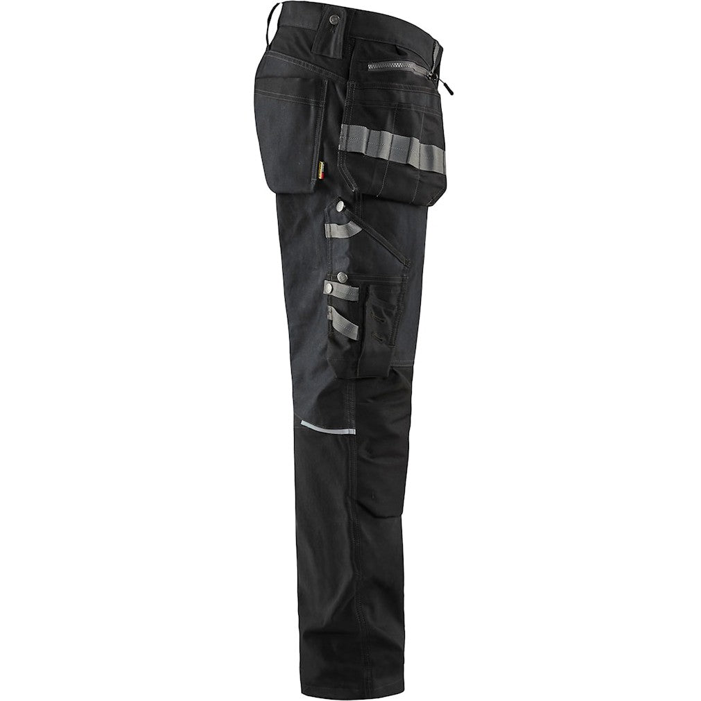 Blaklader Craftsman Trousers with Stretch 15991860 - Black