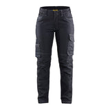Blaklader Women's Service Trousers Stretch 7140 #colour_navy-blue