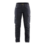 Blaklader Women's Service Trousers Stretch 7140 #colour_navy-blue