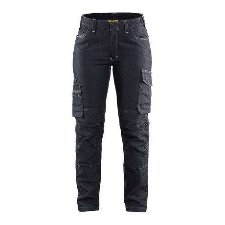 Blaklader Women's Service Trousers Stretch 7140 #colour_navy-blue