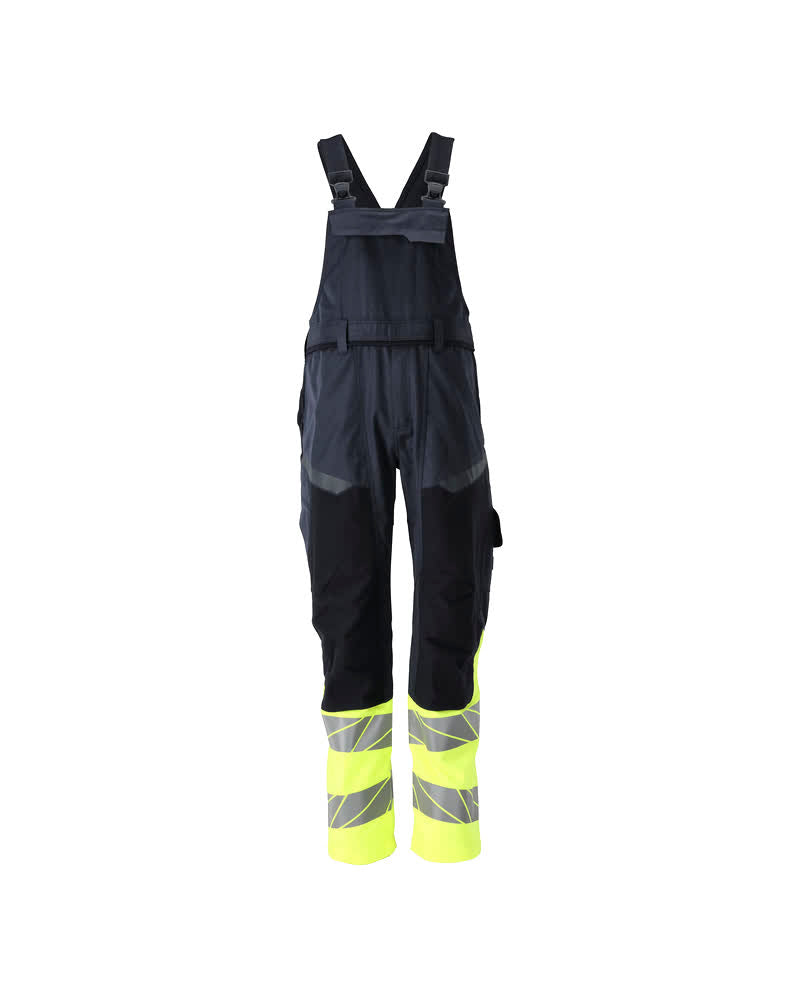 MASCOT® ACCELERATE MULTISAFE Bib & Brace with kneepad pockets
