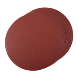 Silverline Hook & Loop Discs 10Pk - 250mm 120 Grit