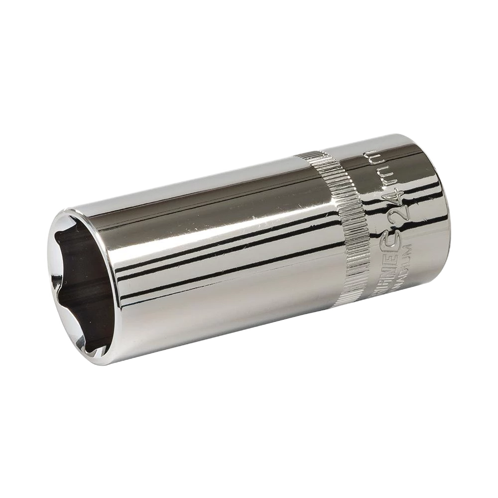 Silverline Deep Socket 1/2" Drive 6Pt Metric
