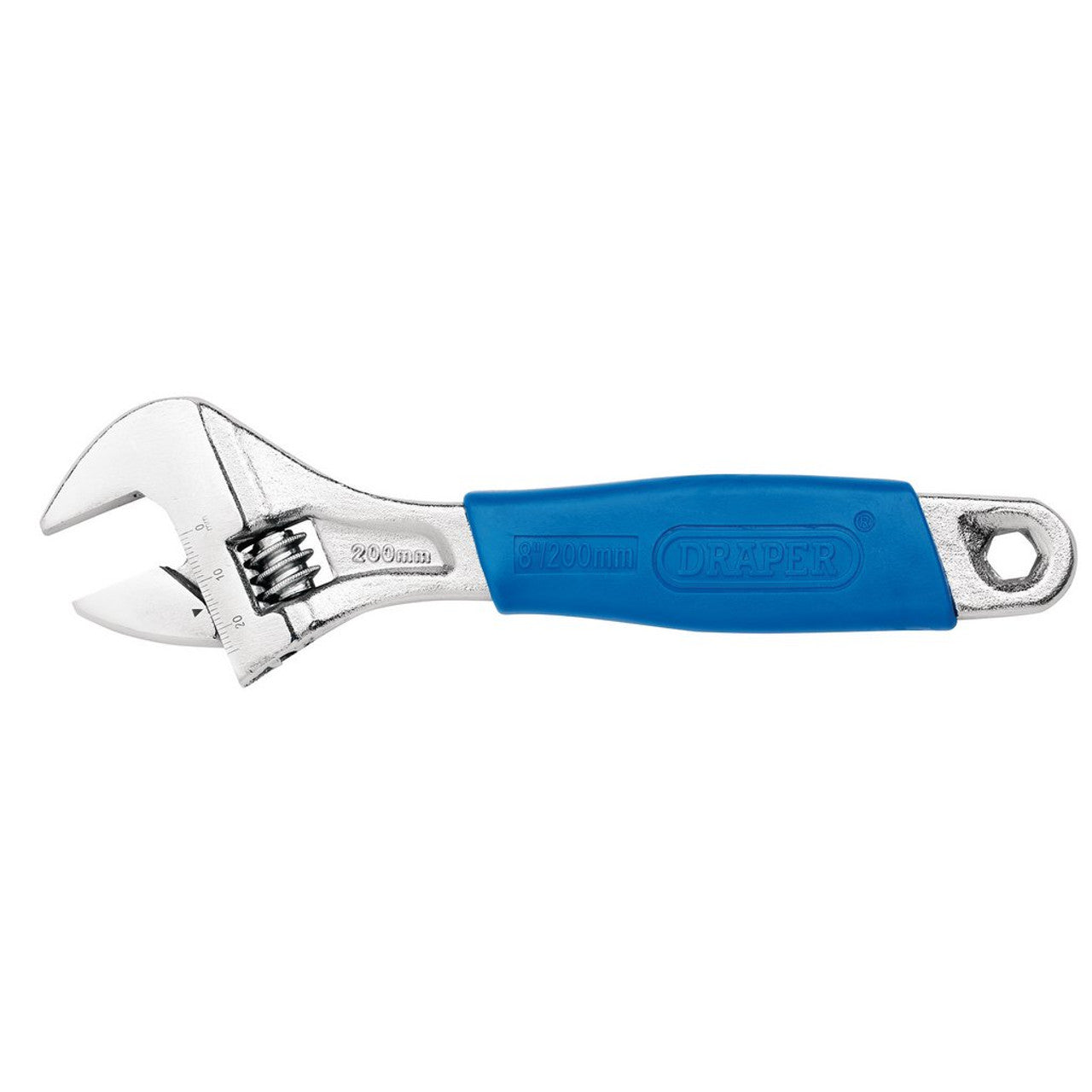 Draper Tools Crescent-Type Adjustable Wrench, 200mm, 24mm