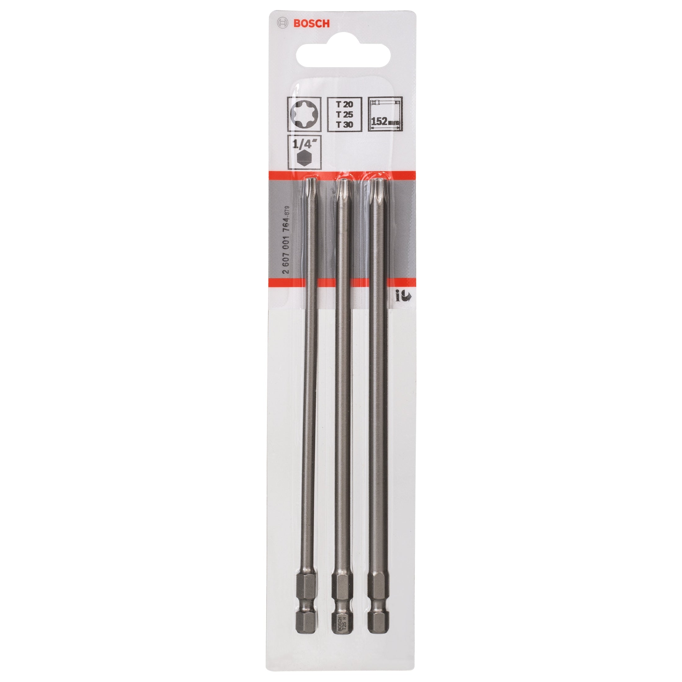 Bosch Professional 3 Pack Mixed Torx (152mm)