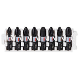 Bosch Professional Impact Screwdriver Bit Insert Pack 25mm - PH1, PH2 (x3), PH3, PZ2 (x2), PZ3 - Pick & Clic