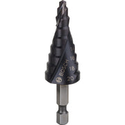 Bosch Professional Step Drill Bit HSS-AlTiN 1/4" Hex - 4-20mm