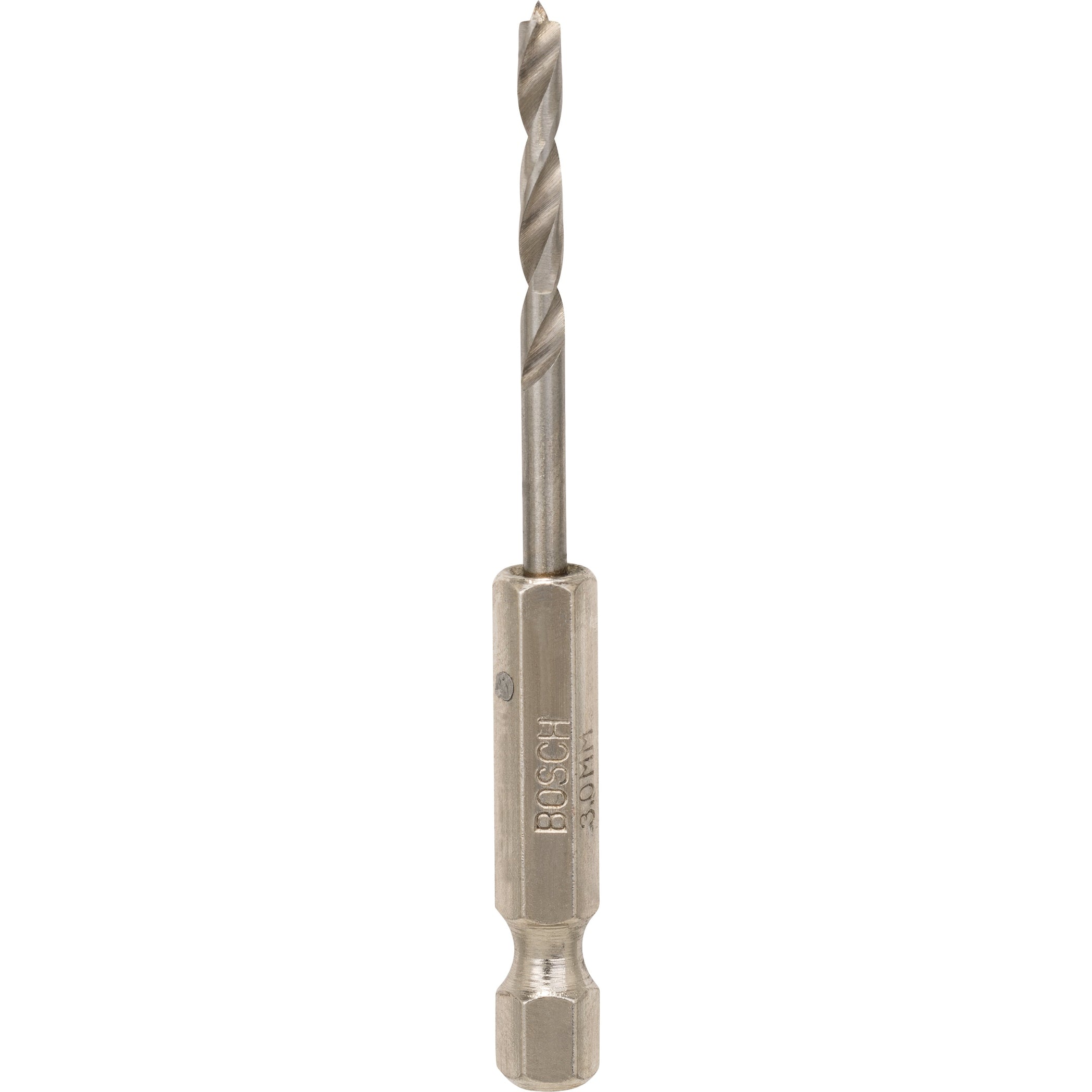 Bosch Professional Wood Bit - Hex Shank, 3mm x 33mm x 74mm