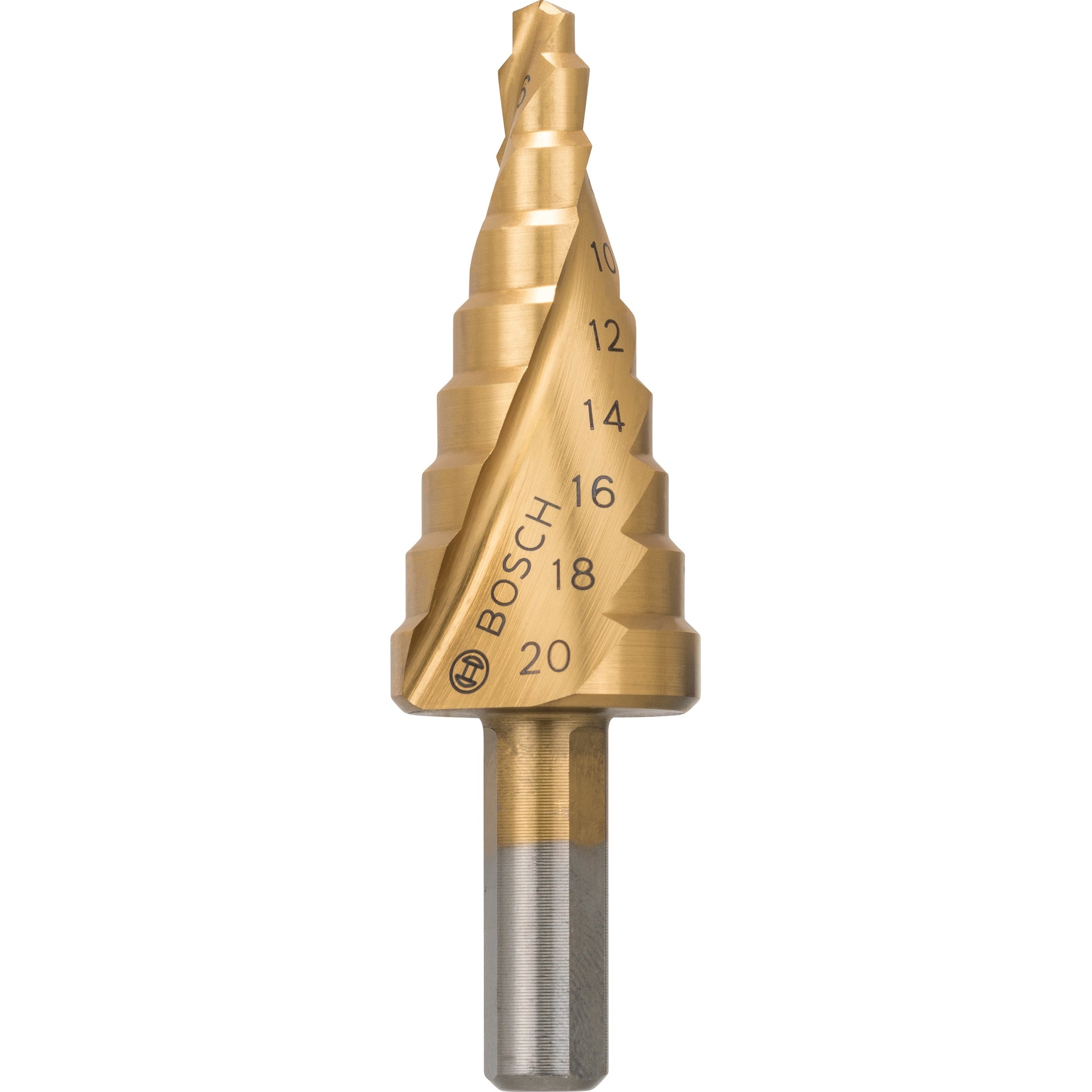 Bosch Professional HSS-TiN Step Drill Bit Set - 4 to 20mm