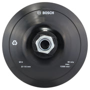 Bosch Professional Hook-and-Loop Backing Pad, 115mm, 13,300 RPM