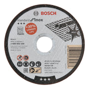 Bosch Professional Inox Cutting Disc - Rapido Straight, WA 60 T BF, 115mm x 22.23mm x 1.0mm