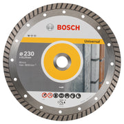 Bosch Professional Universal Turbo Diamond Cutting Disc - 230mm x 22.23mm x 2.5mm x 10mm