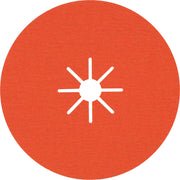 Bosch Professional Expert Prisma Ceramic Fibre Disc, R782 Inox 180mm, G80  - 22.23mm