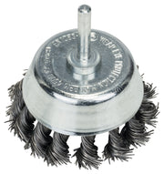 Bosch Professional Cup Brush - Knotted, Steel, 65x0.5 mm, 65 mm
