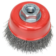 Bosch Professional Cup Brush - 70mm, M14, Crimped Wire, 0.3mm Steel