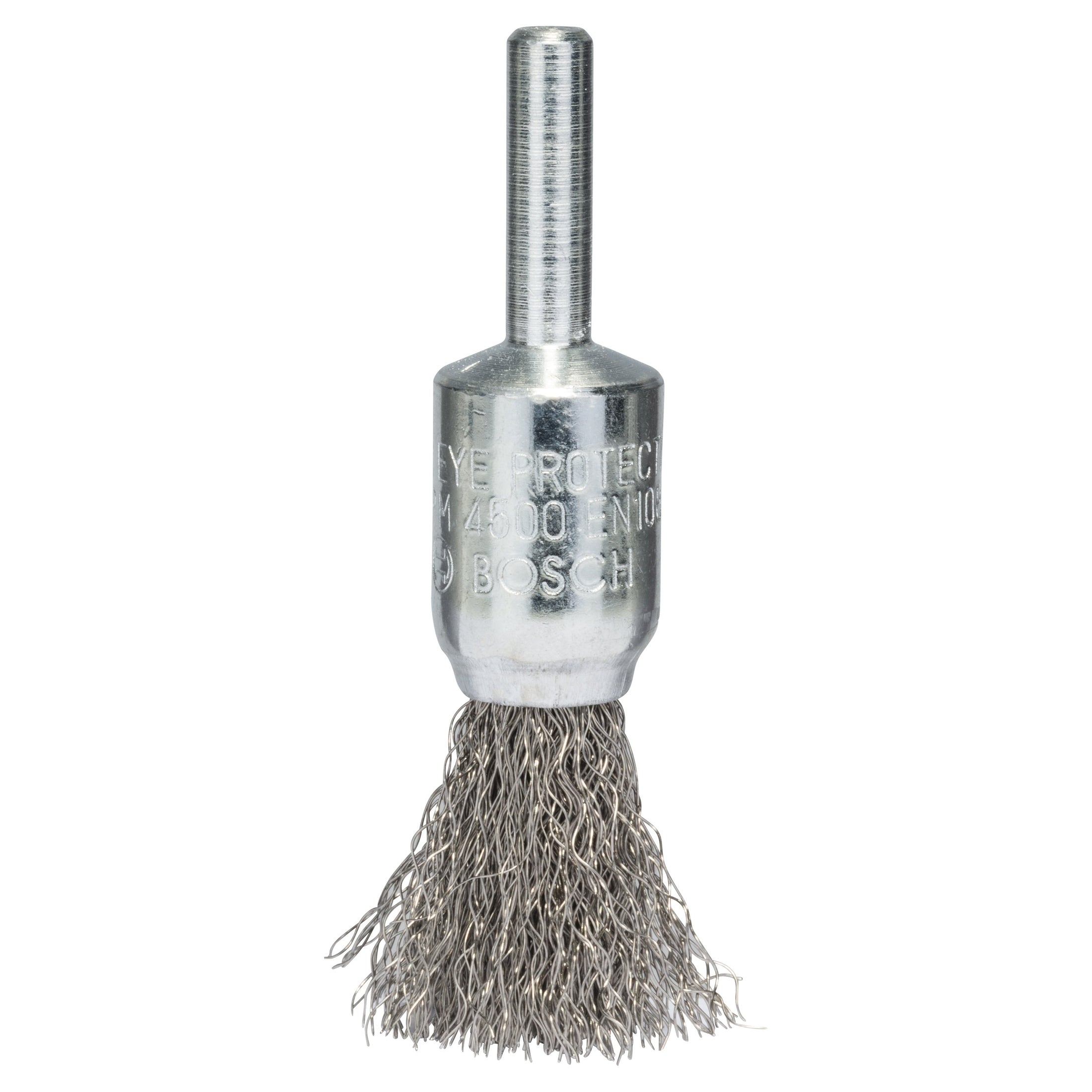 Bosch Professional Pencil Brush - Crimped, Stainless Steel, 15x0.2mm, 15mm