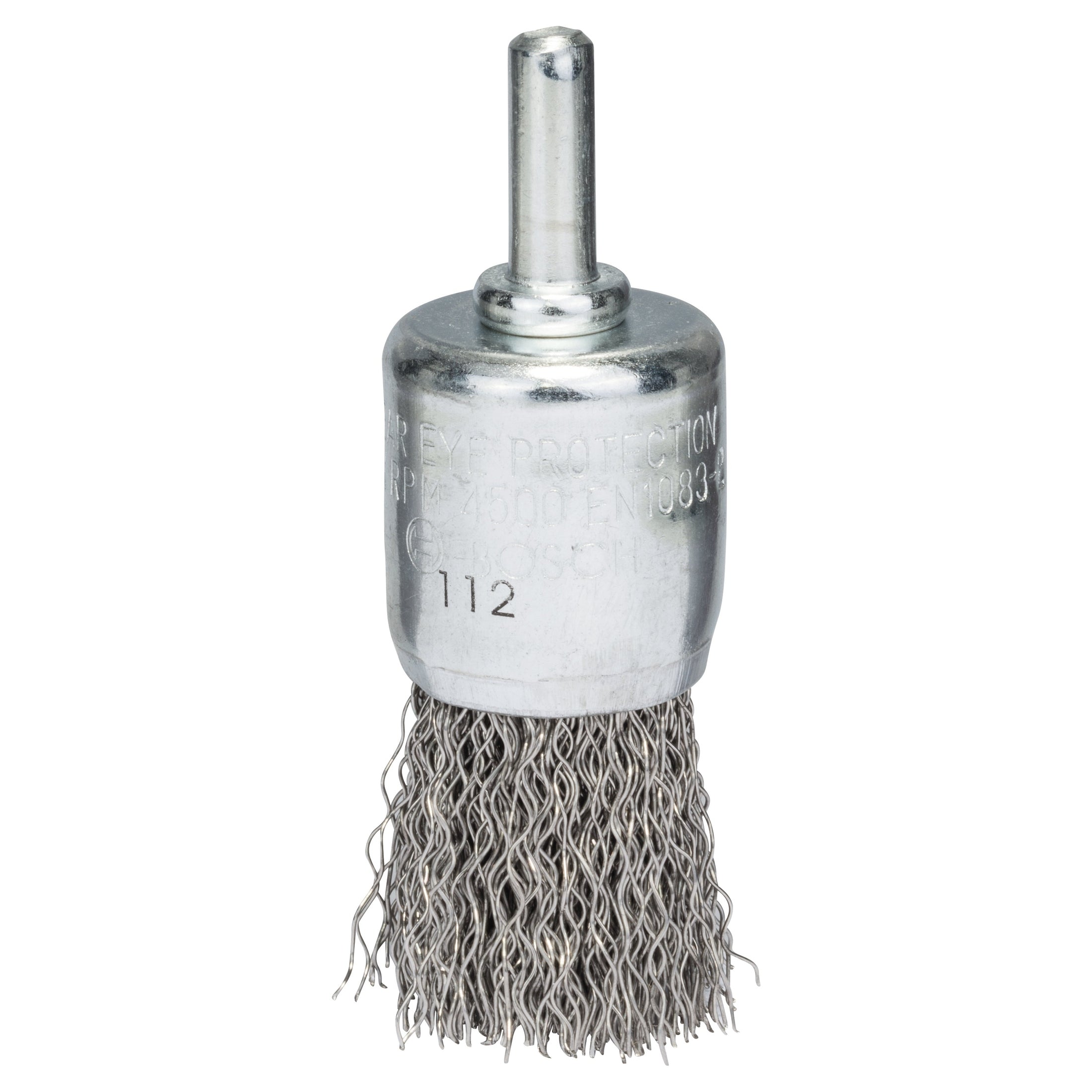 Bosch Professional Pencil Brush - Crimped, Stainless Steel, 25x0.3mm, 25mm