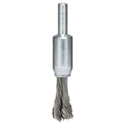 Bosch Professional Knotted Pencil Brush - 10x0.35mm Stainless Steel - 10mm Diameter