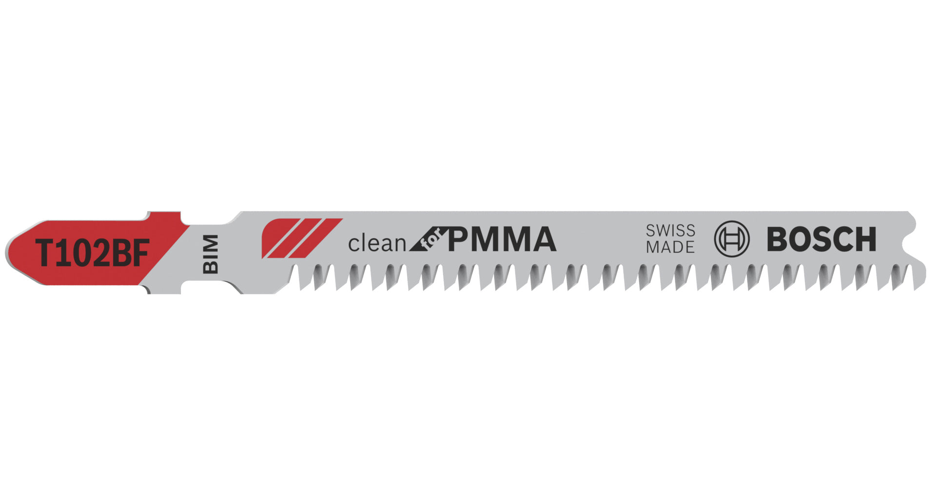 Bosch Professional Jigsaw Blade T102BF for PVC - Clean Cut