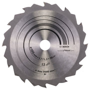 Bosch Professional Speedline Wood Circular Saw Blade - 165 x 20/16 x 1.7 mm, 12 Teeth
