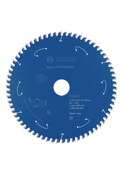 Bosch Professional Expert Aluminium Circular Saw Blade for Cordless Saws - 210x2/1.4x30 T66
