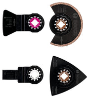 Bosch Professional 4-Piece OMT Set for Tiling