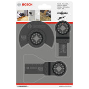 Bosch Professional 3-Piece Basic Wood OMT Set