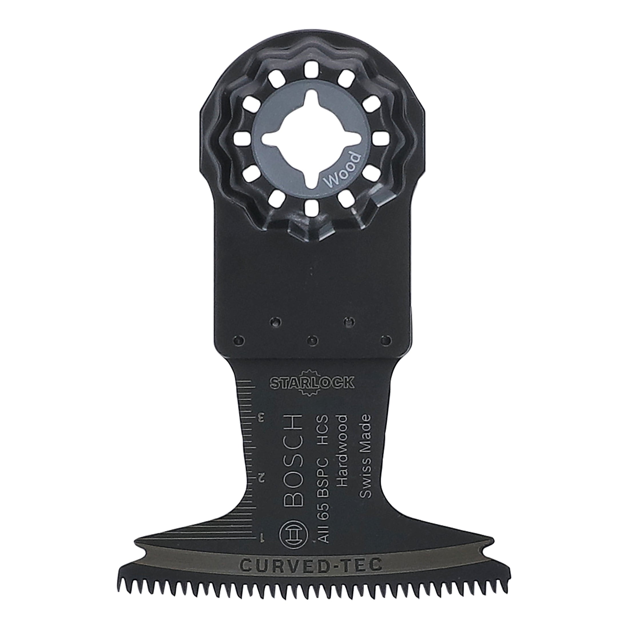 Bosch Professional Starlock AII 65 BSPC HCS Hardwood Curved-Tec (10 Pack)