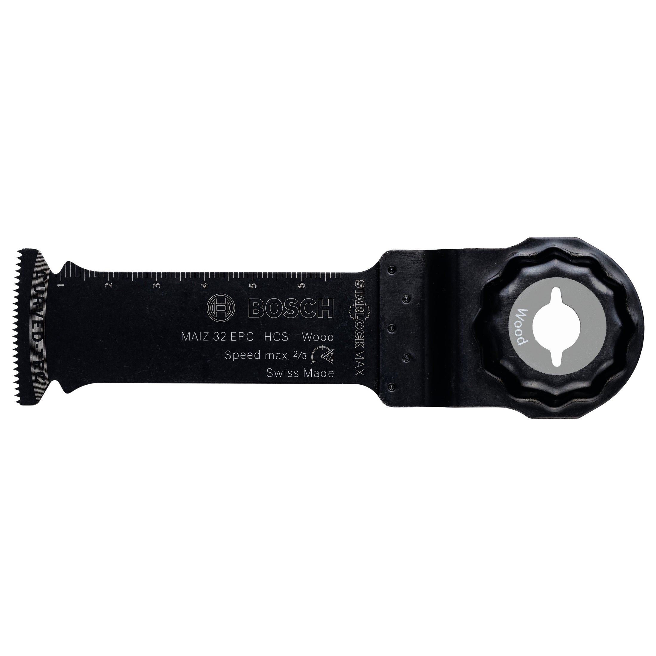 Bosch Professional Starlock Max MAIZ 32 EPC HCS Wood Curved-Tec 10 Pack