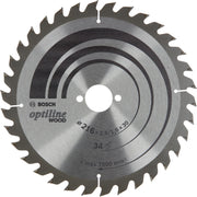 Bosch Professional Optiline Wood Circular Saw Blade - 216x2.6/1.6x30 T34