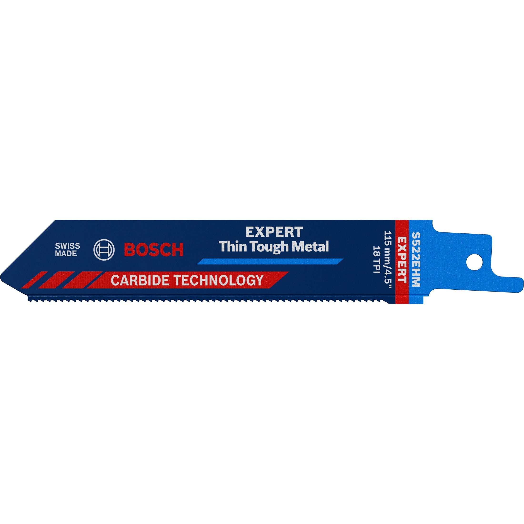 Bosch Professional Expert "Thin Tough Metal" S522EHM Reciprocating Saw Blade - 1 Piece