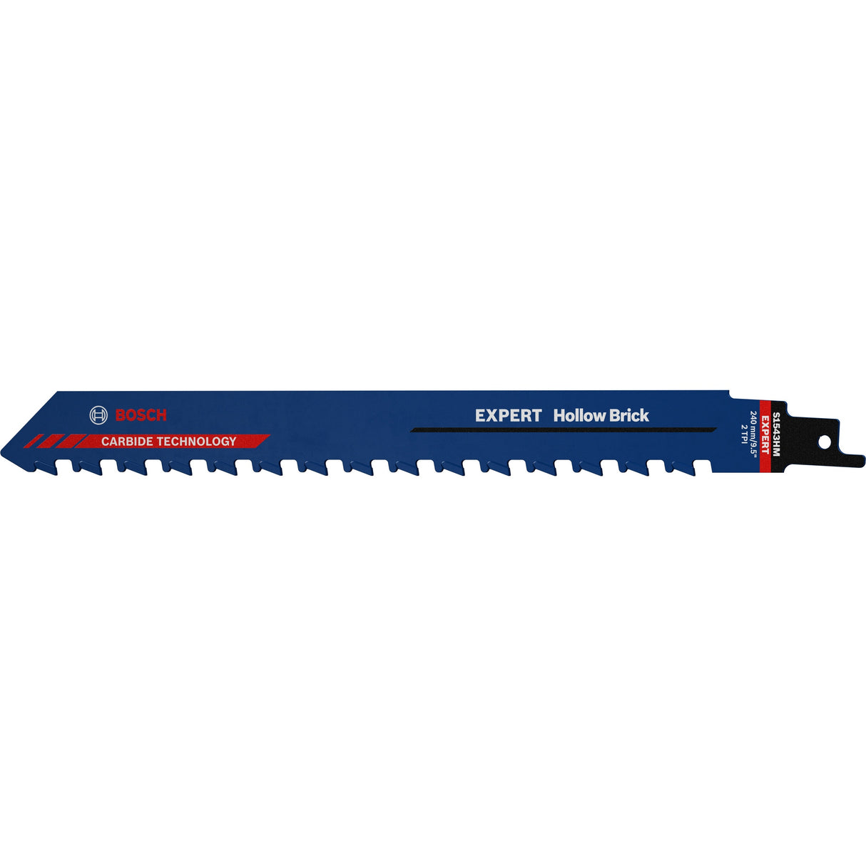 Bosch Professional Expert "Hollow Brick" S 1543 HM Reciprocating Saw Blade - 3 Pack