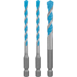Bosch Professional HEX-9 MultiConstruction Drill Bit Set - 5/6/8 mm (3-pc)
