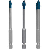 Bosch Professional HardCeramic HEX-9 Drill Bit Set - 5/6/8 mm (3 Pieces)