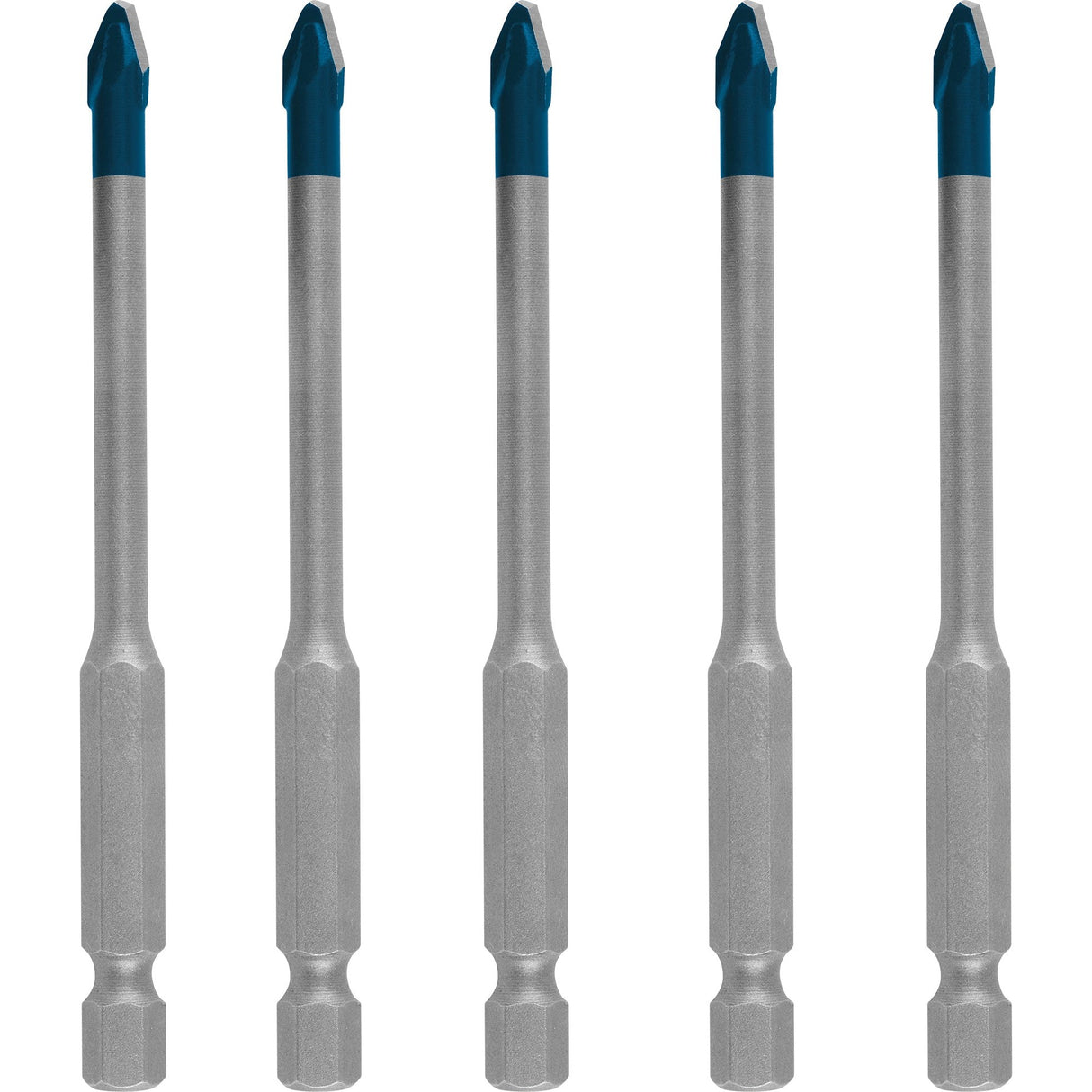 Bosch Professional HardCeramic HEX-9 Roof Tile Drill Bit Set, 5mm, 5-pc
