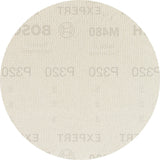 Bosch Professional Expert M480 Sanding Net - 125mm for Random Orbital Sanders (G 320, 5-pc)