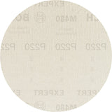 Bosch Professional Expert M480 Sanding Net - 125mm Random Orbital Sanders, G 220 (50-pc)
